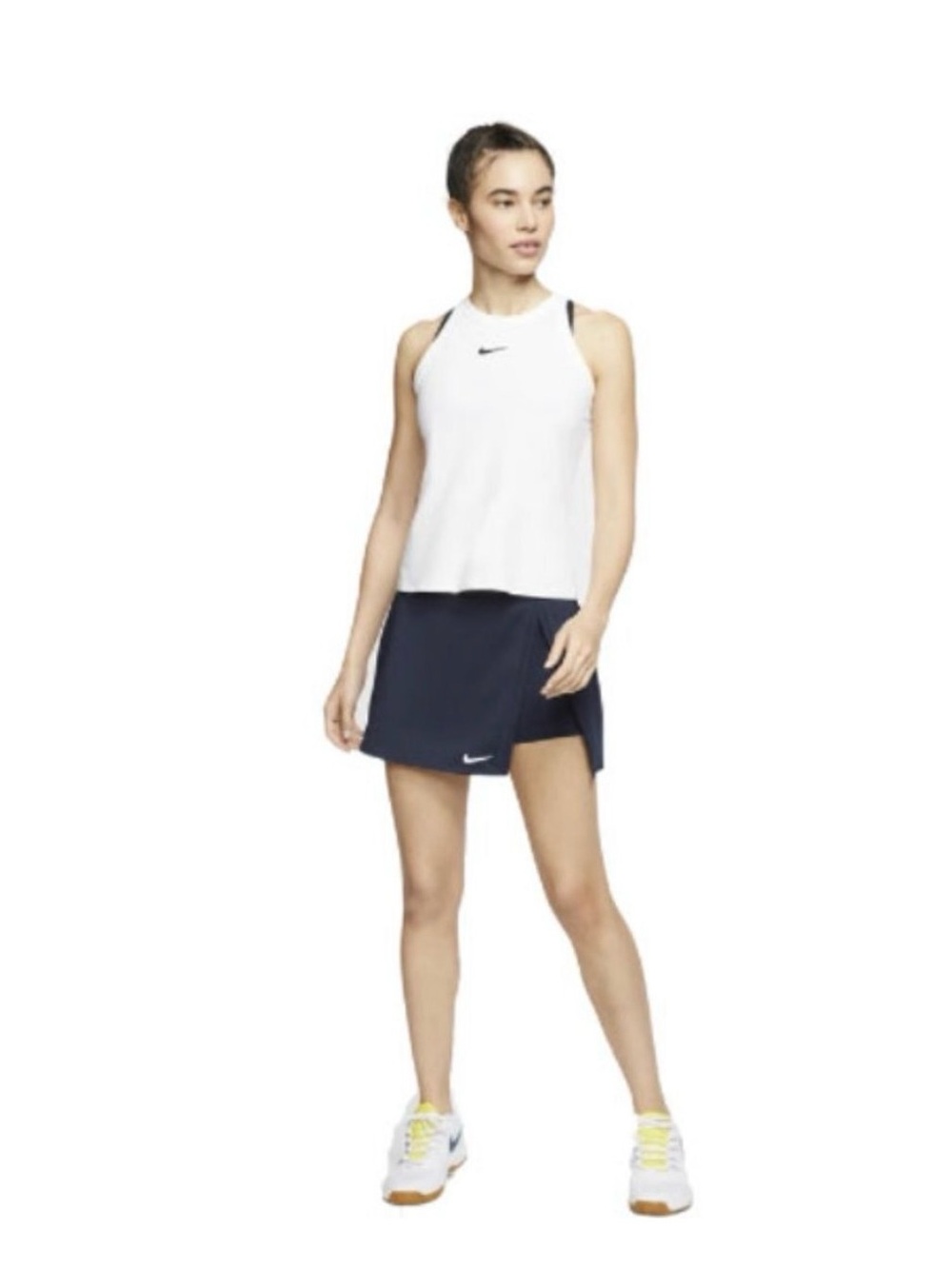NWT: Nike Navy Tennis Skort with Built-In Shorts